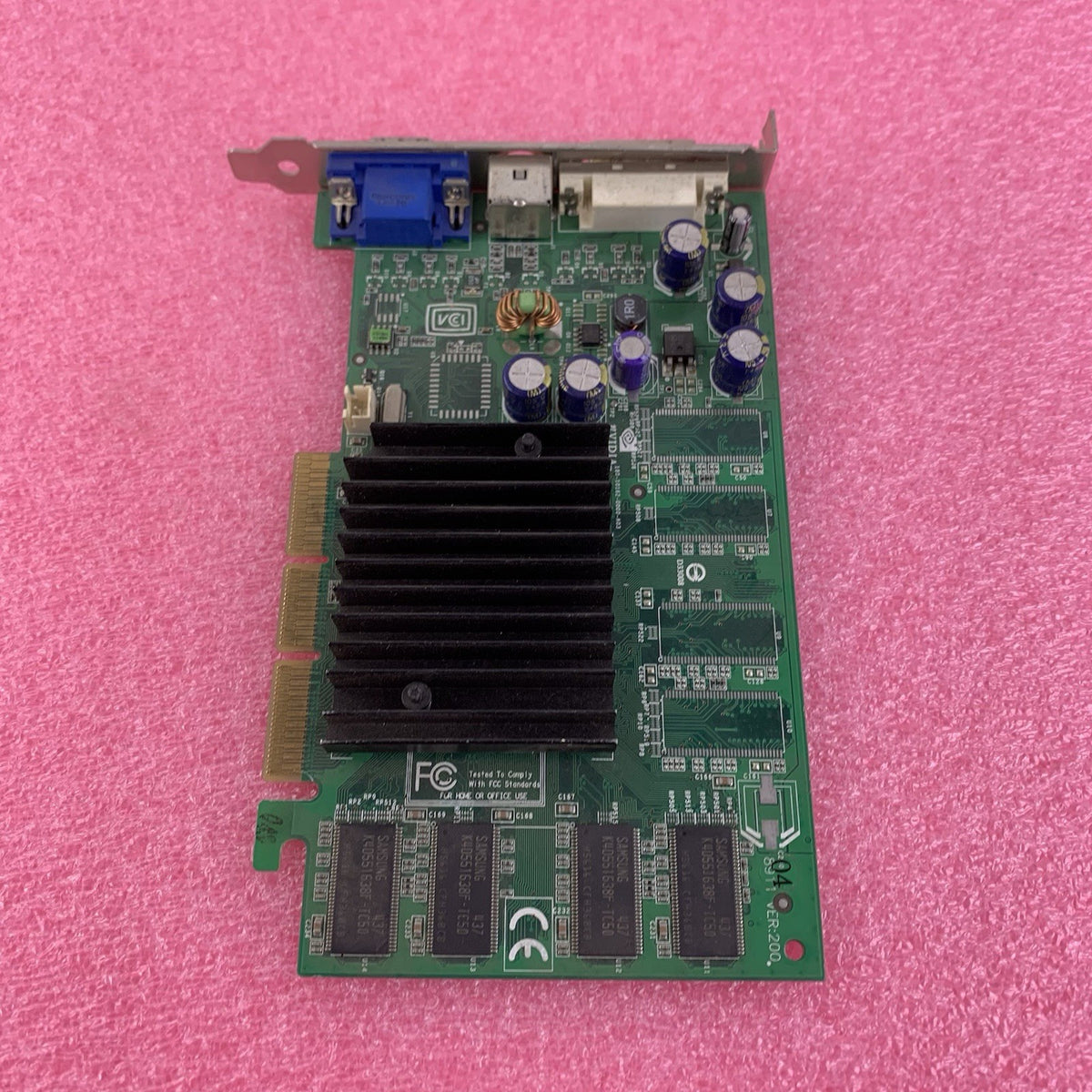 MSI MS-8911 AGP 8X Video Graphics Card - Untested3