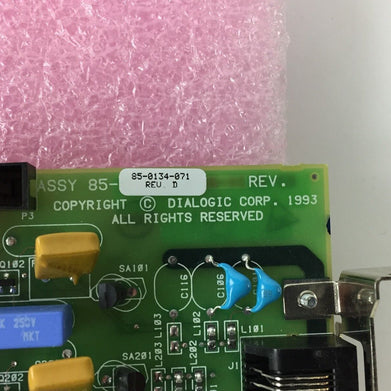 Dialogic D/41E 4-Port Voice Card 85-0131-071 ISA