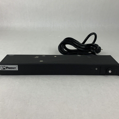 PANDUIT CMRPSH20 Rack Mount PDU 10 Plug Power Strip