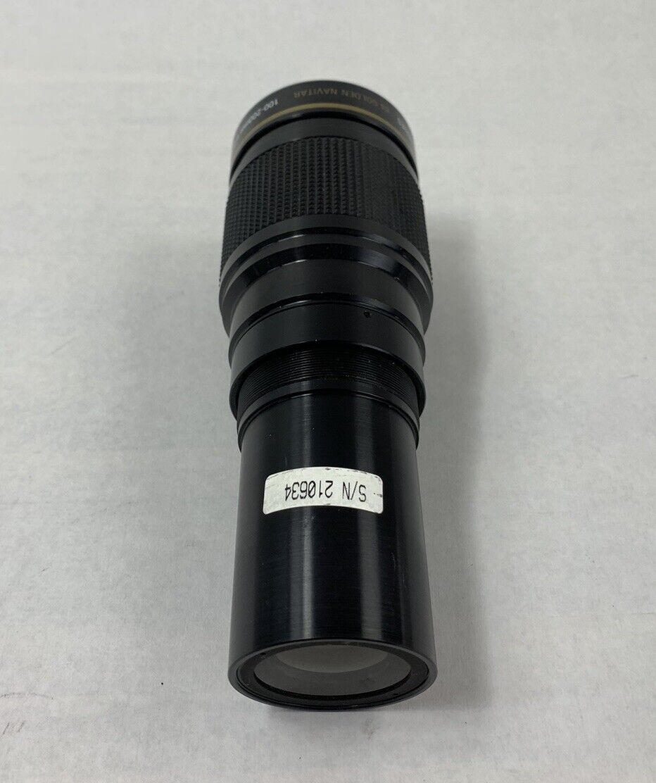 D.O. Industries Golden Navitar 100-200mm f/3.5 Projection Lens