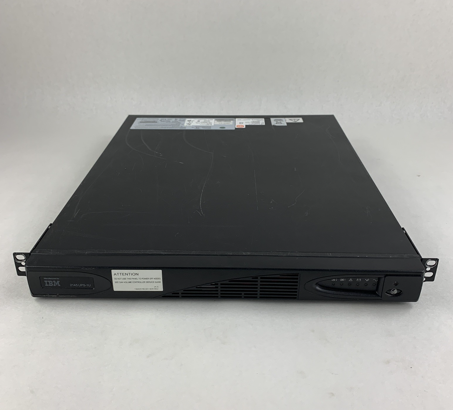 IBM 2145UPS-1U uninterruptable Power Supply Tested No Batteries W/ Caddy