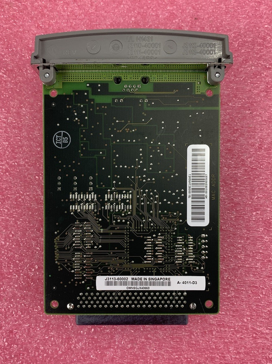 HP Jetdirect 600N 10/100TX J3113A Ethernet Board (Lot of 3)