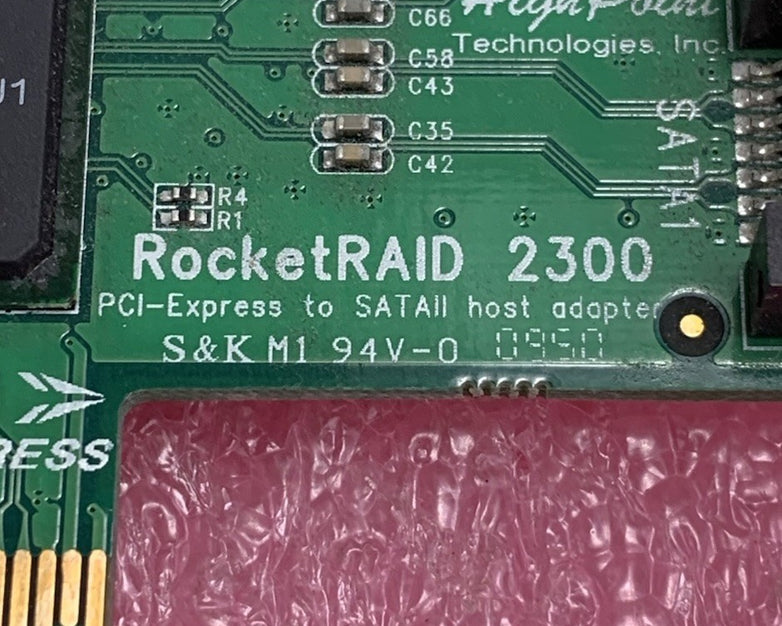 HighPoint RocketRAID 2300 PCI-Express to SATA II Host Adapter Card