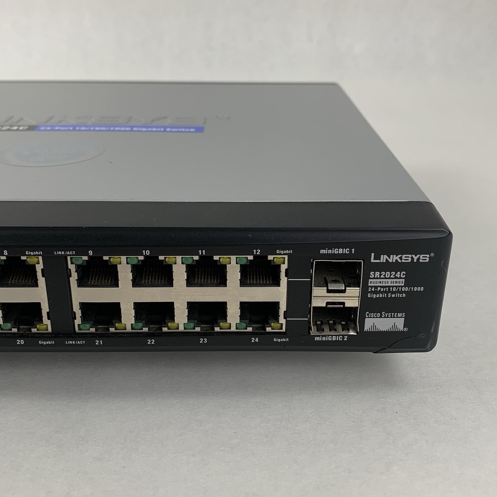 Cisco Linksys SR2024C Compact 10/100/1000 Gigabit Switch Tested and Reset3
