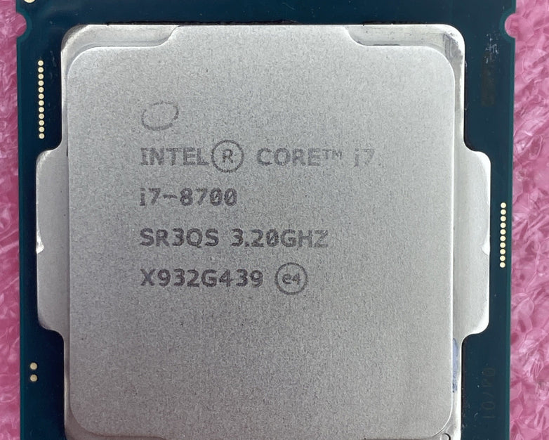 Intel Six Core i7-8700 CPU Processor 3.20GHz LGA1151 SR3QS
