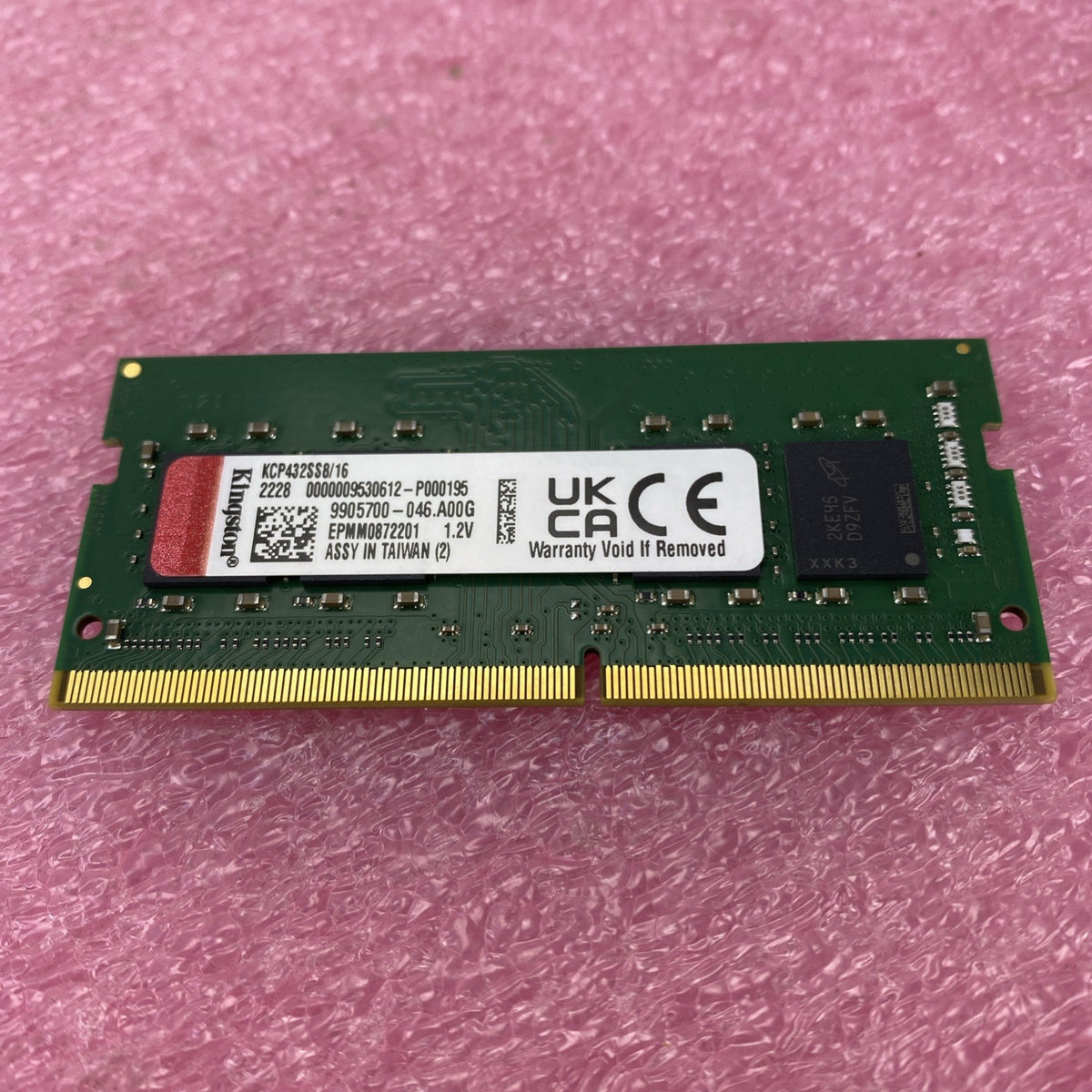 Kingston 16GB DDR4 3200MHz SODIMM Laptop RAM KCP432SS8/16 Non-ECC1