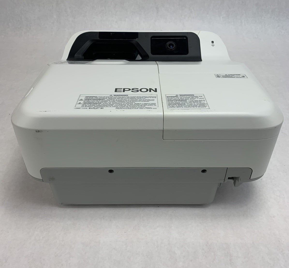 Epson PowerLite 695Wi H740A LCD Lamp Projector 2666 Lamp Hours - No Remote1