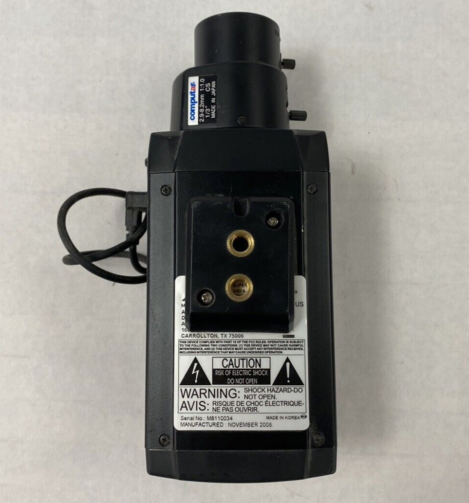 ATV Super Hi Res Day and Night Camera II 1/3" 2.9-8.2mm Lens For Parts or Repair