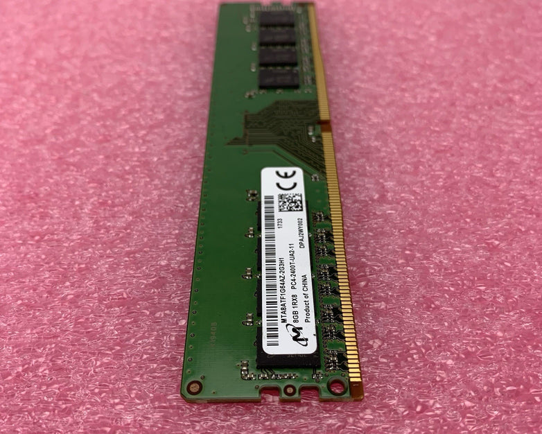 Micron MTA8ATF1G64AZ-2G3H1 PC4-2400T-UA2-11 8GB 1Rx8 Desktop Memory RAM
