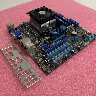 Asus M4A785-M Motherboard AMD Phenom 9550 2.2GHz 4GB RAM w/ Shield