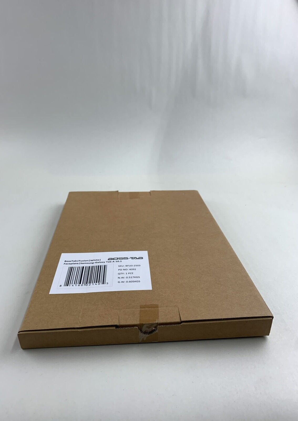BossTab BFU0-2503 Fusion White Faceplate Galaxy Tab A 10.1
