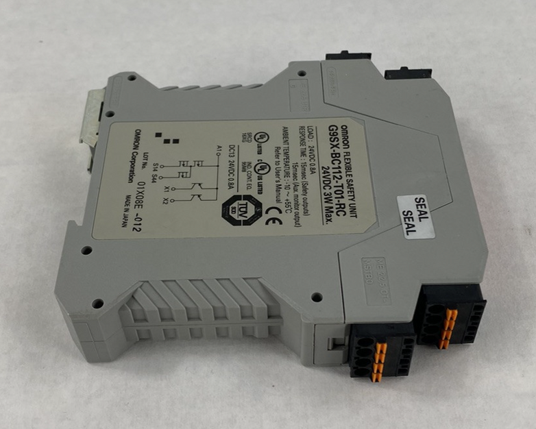 OMRON G9SX-BC112-T01-RC Flexible Safety Unit Load 24Vdc 0.8A