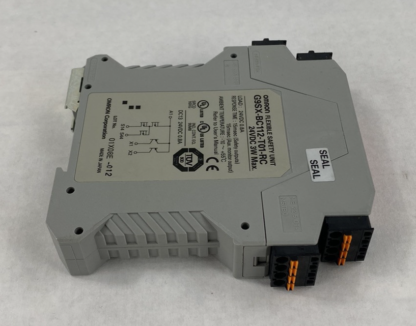 OMRON G9SX-BC112-T01-RC Flexible Safety Unit Load 24Vdc 0.8A