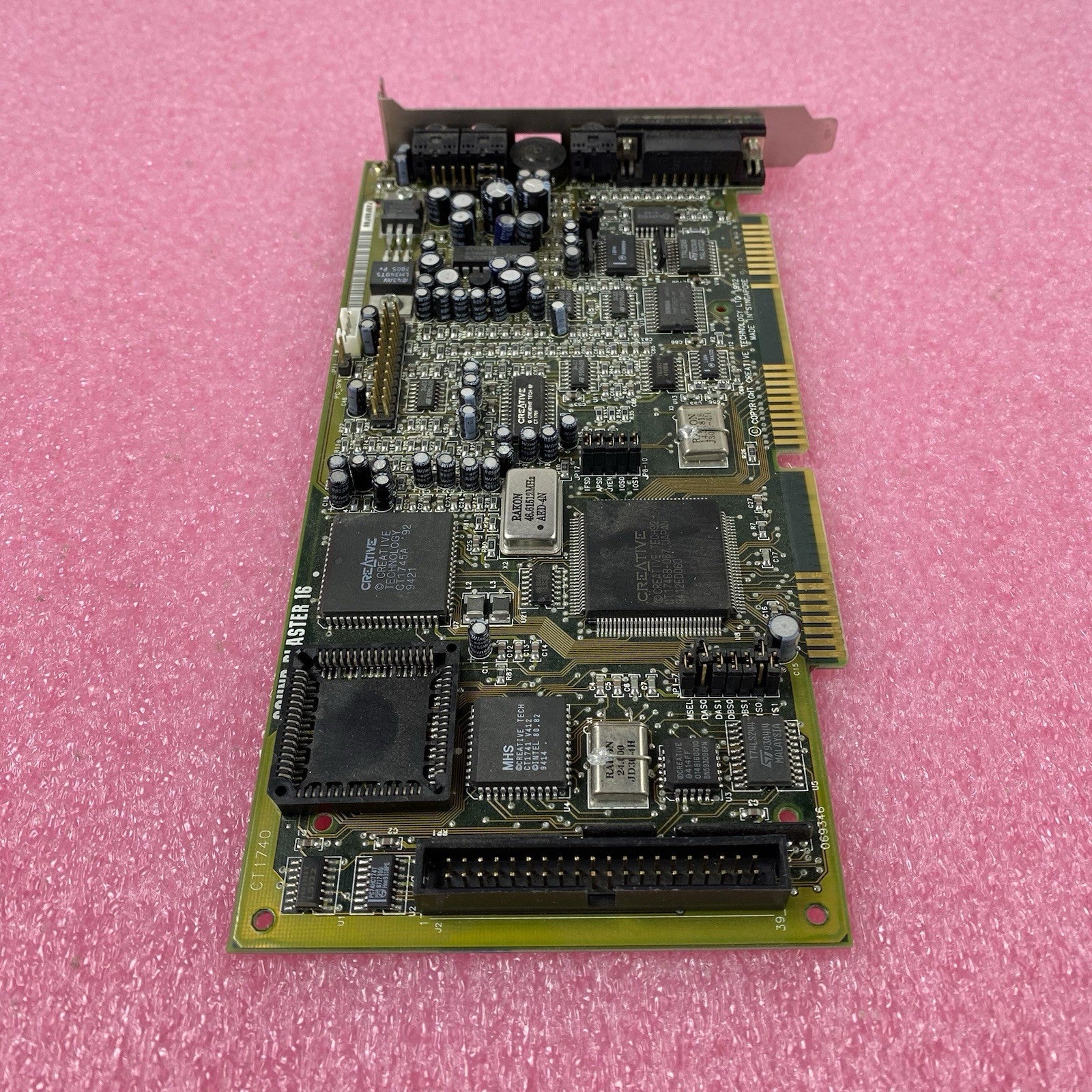 Creative Labs Sound Blaster 16 CT 1740 16-bit ISA Tested