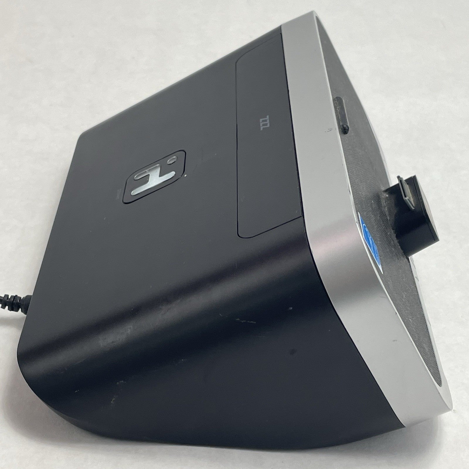 iHome iA5 AM/FM Alarm Clock Radio Speaker Dock Adapter Tested No Power Cord4