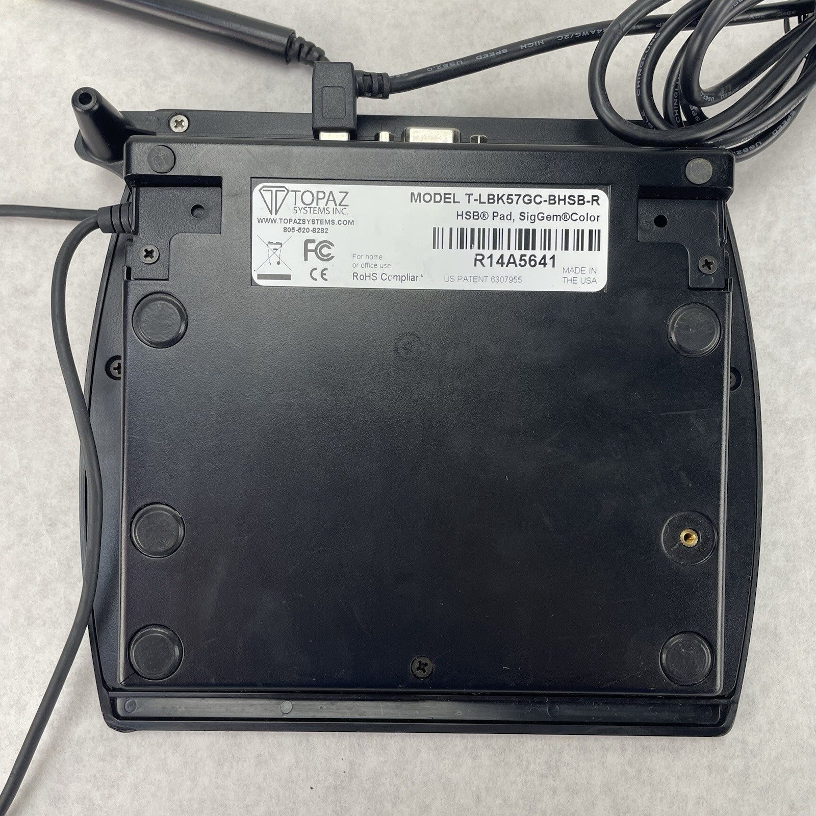 Topaz T-LBK57GC-BHSB-R SigGem LCD Signature Pad Broken Stylus11