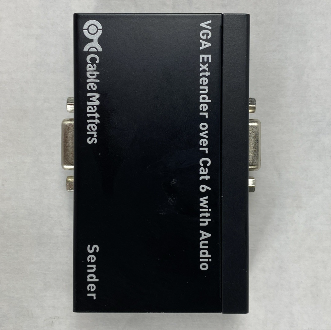 Cable Matters Model 103004 VGA Extender Over Cat6 With Audio Sender Only