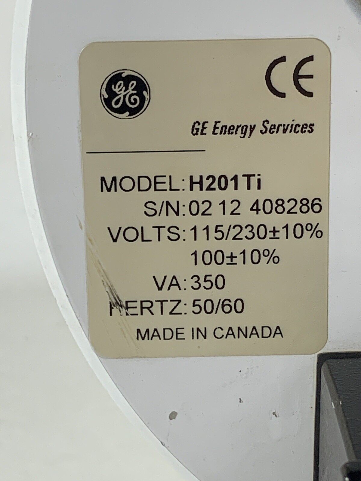 GE Energy Hydran One 201Ti Channel Controller Transmitter Powers On