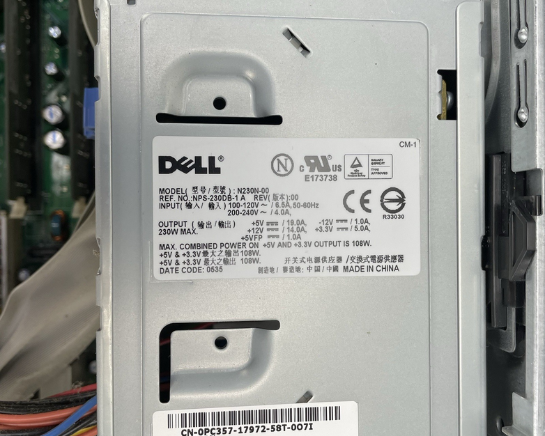 Dell Dimension E310 Intel Pentium 4 2.80 GHz 512 MB Ram No HDD No OS