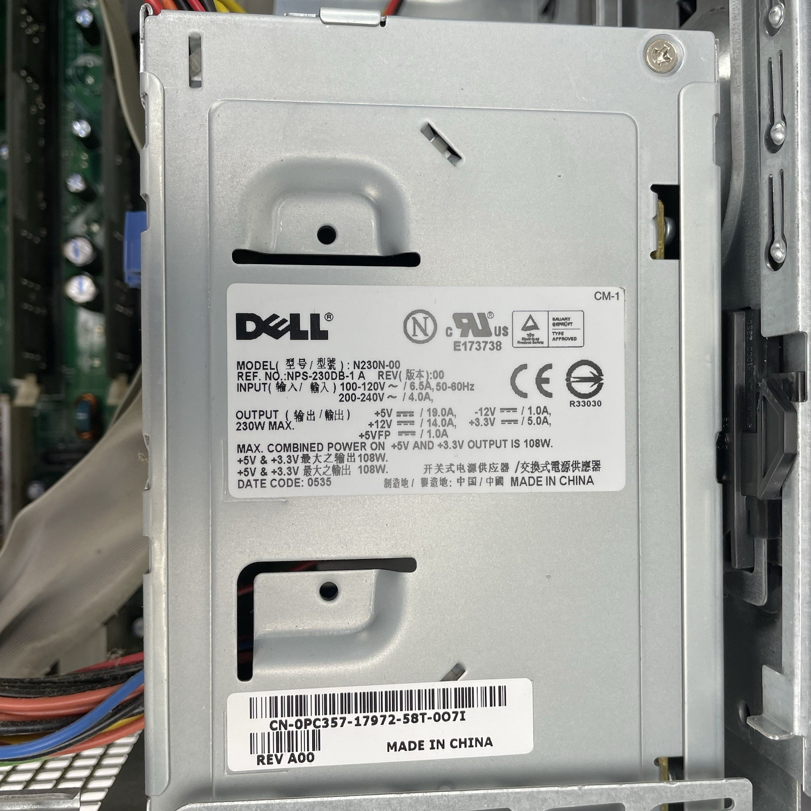 Dell Dimension E310 Intel Pentium 4 2.80 GHz 512 MB Ram No HDD No OS