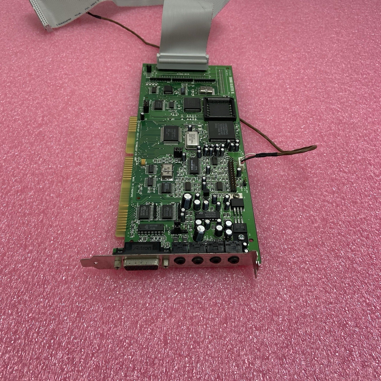 Creative Labs Sound Blaster 16 CT2230 ISA Audio Card w/CD In Cord1