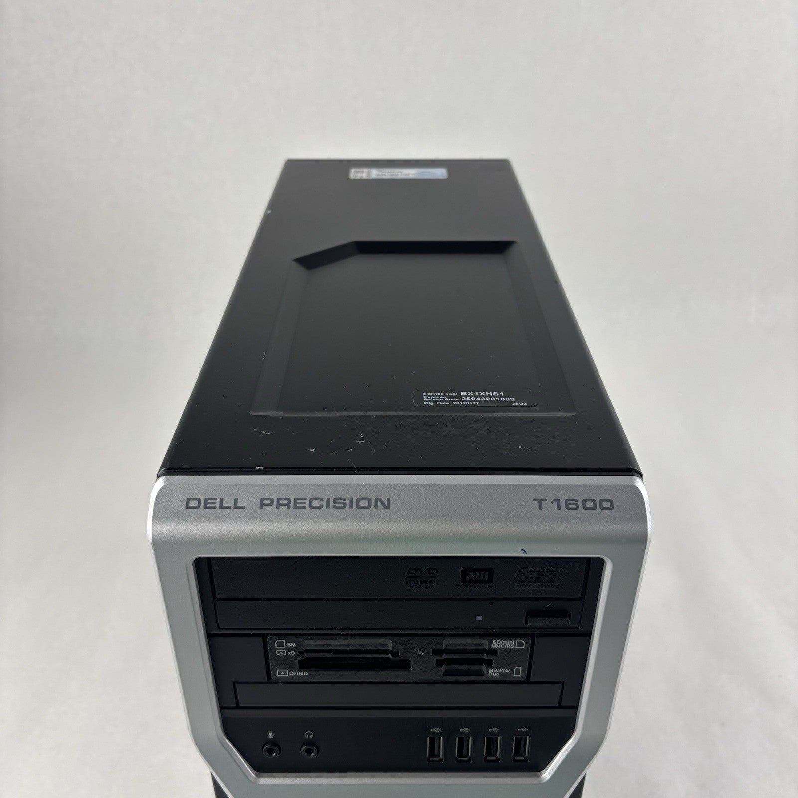 Dell Precision T1600 Intel Xeon E3-1245 3.3 GHz 16 GB Ram No OS No HDD