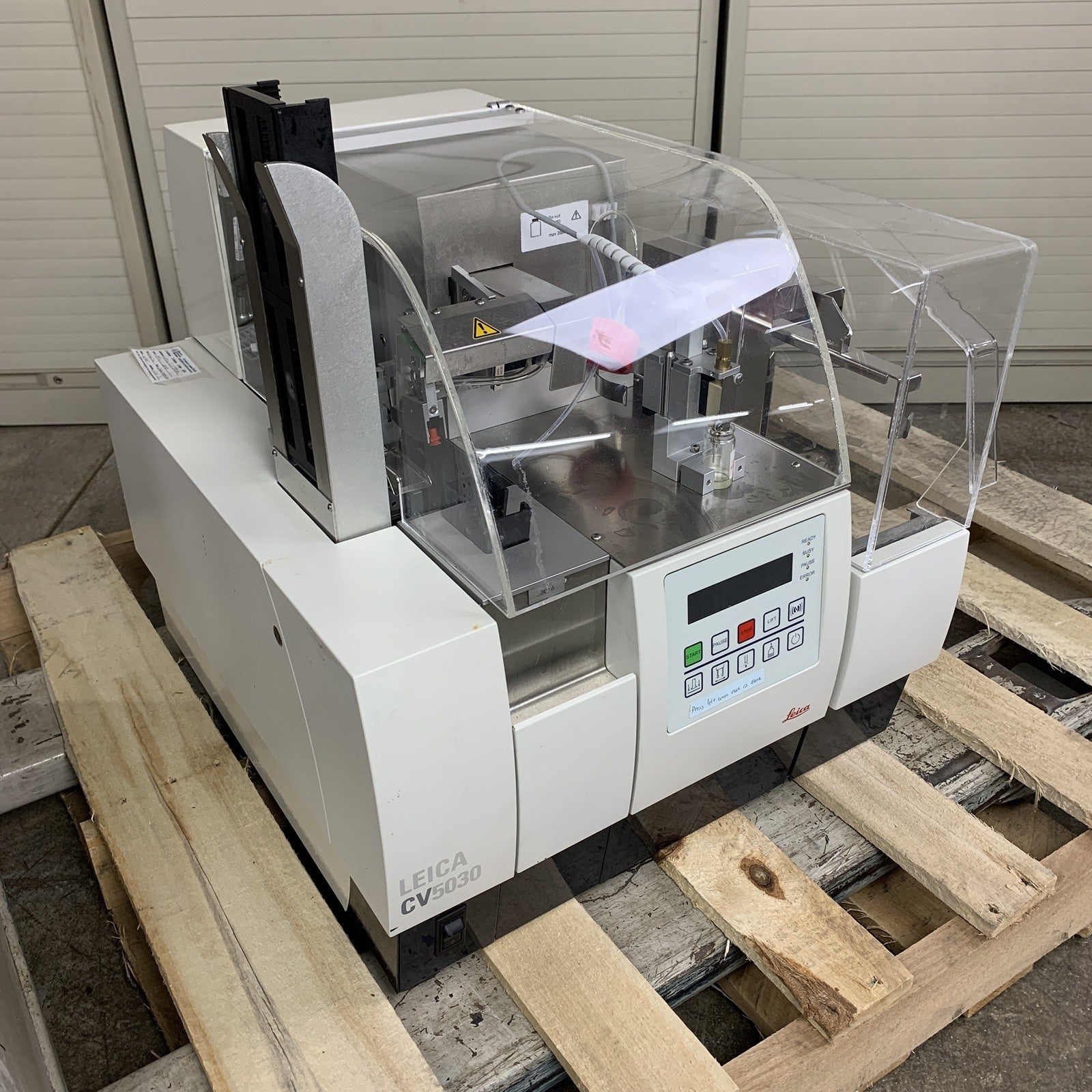 Leica CV5030 Automated Coverslipper and TS5010 AutoStainer Plugged Hose Parts