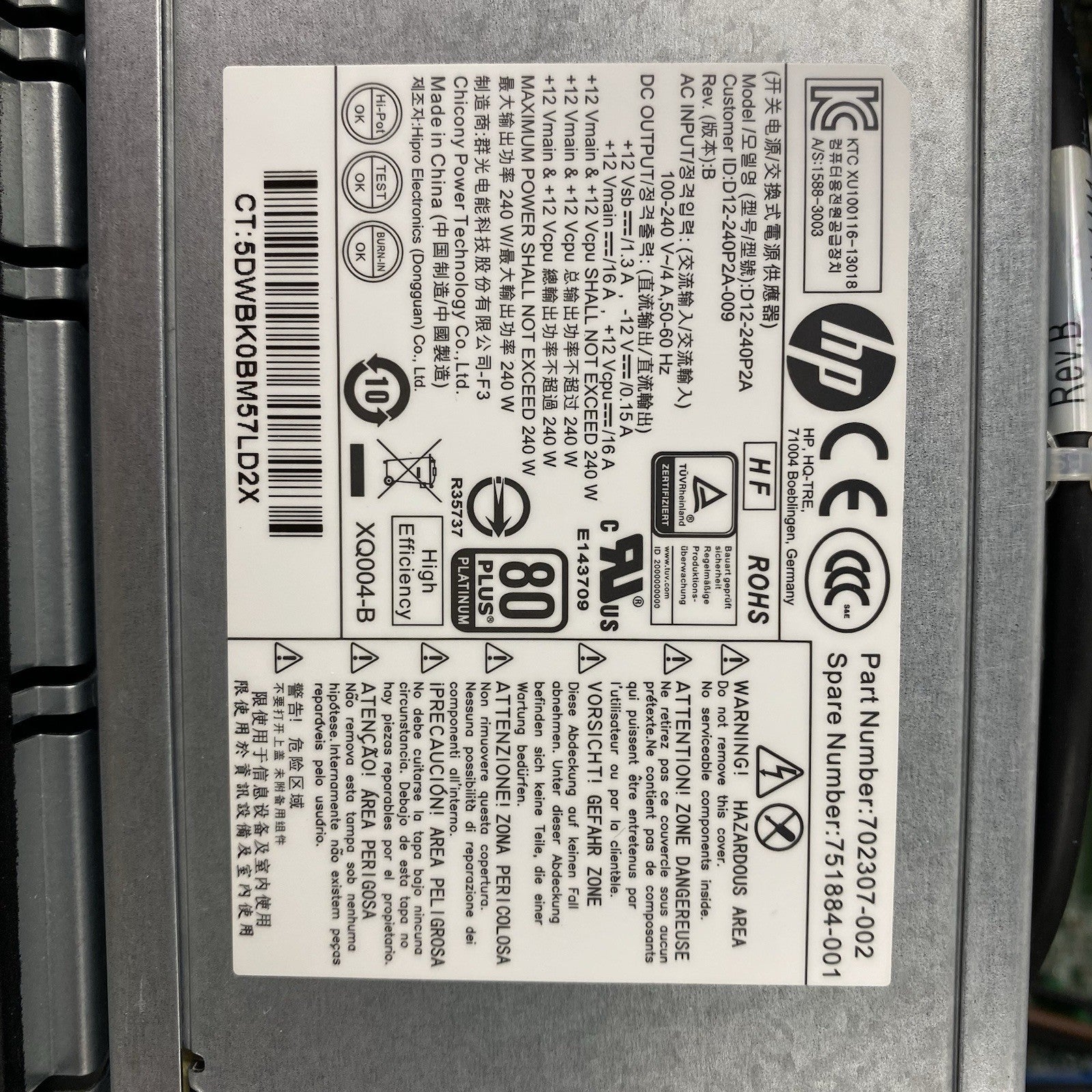 HP EliteDesk 800 G1 SFF Intel Core i7-4770 3.4GHz 8GB RAM No HDD No OS