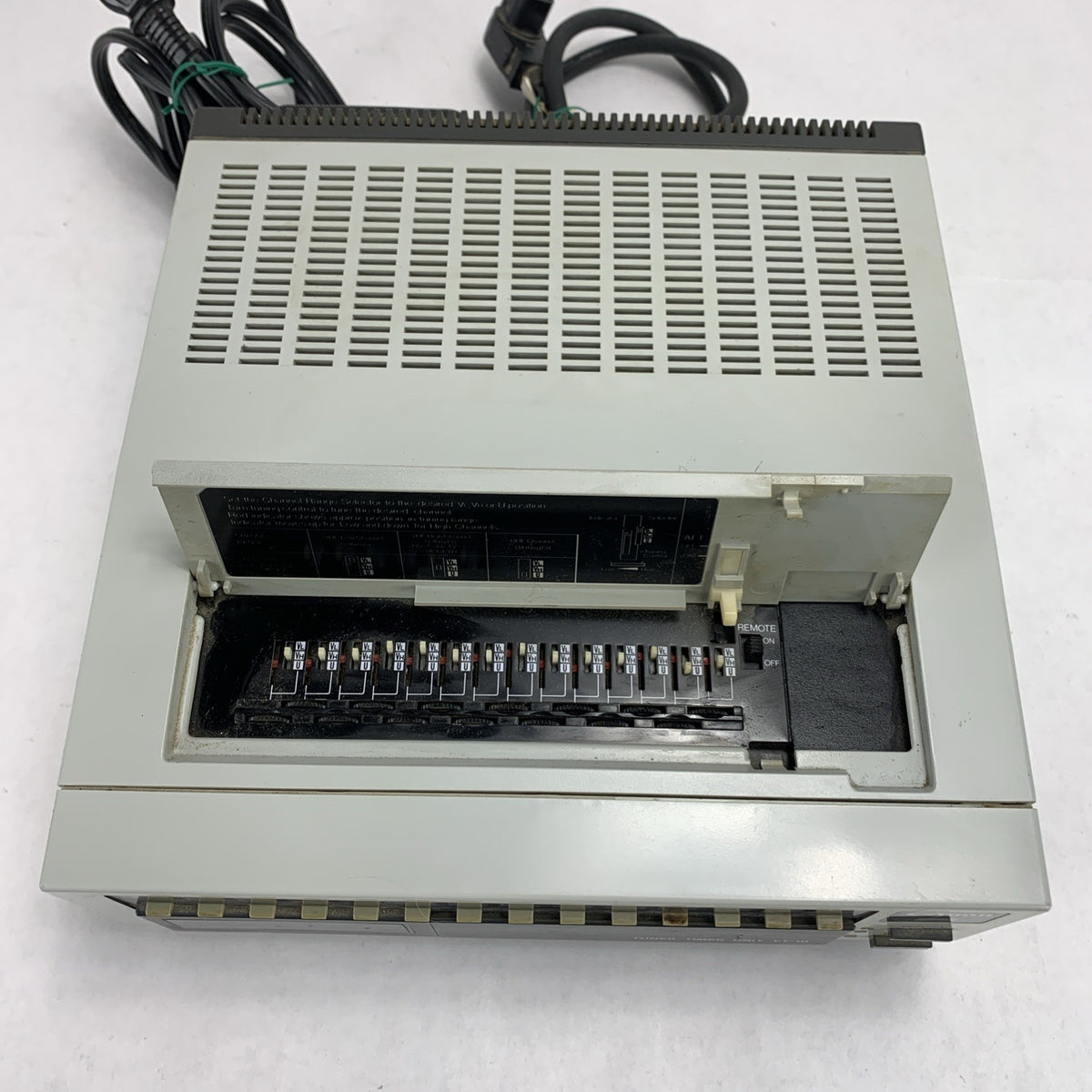 Vintage Canon VT-10A 120V 60Hz 43W Tuner Timer Unit VT-10 3