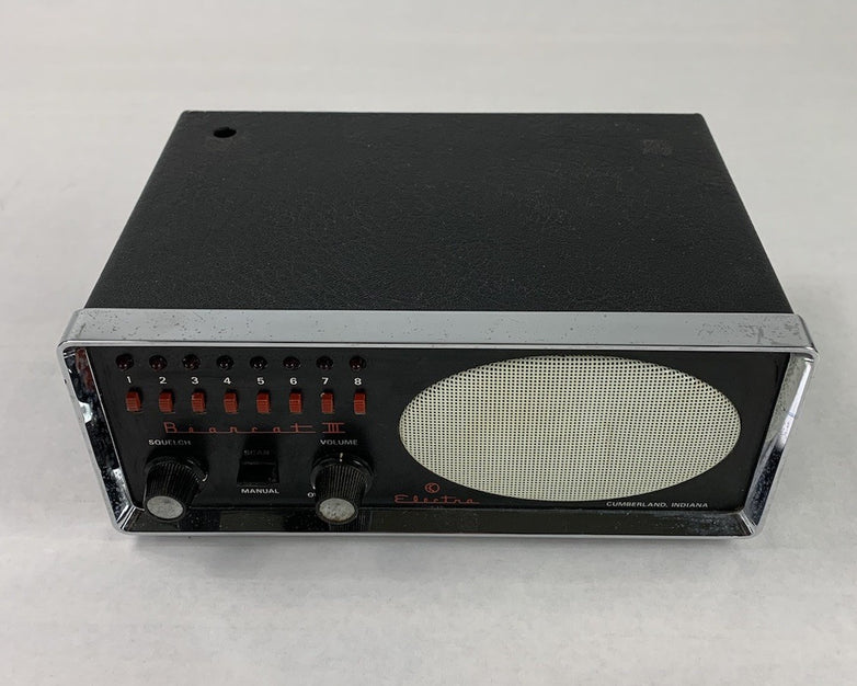 Electra Bearcat III BC-III Vintage 8 Channel Scanner - No Antenna