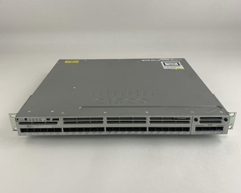 Cisco WS-C3850-24S-S Catalyst SFP Switch 3850 24 Port Tested w/ C3850-NM-2-10G