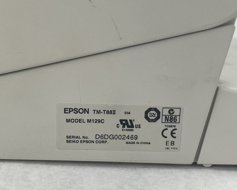 Epson TM-T88II M129B  POS Point of Sale Receipt Printer
