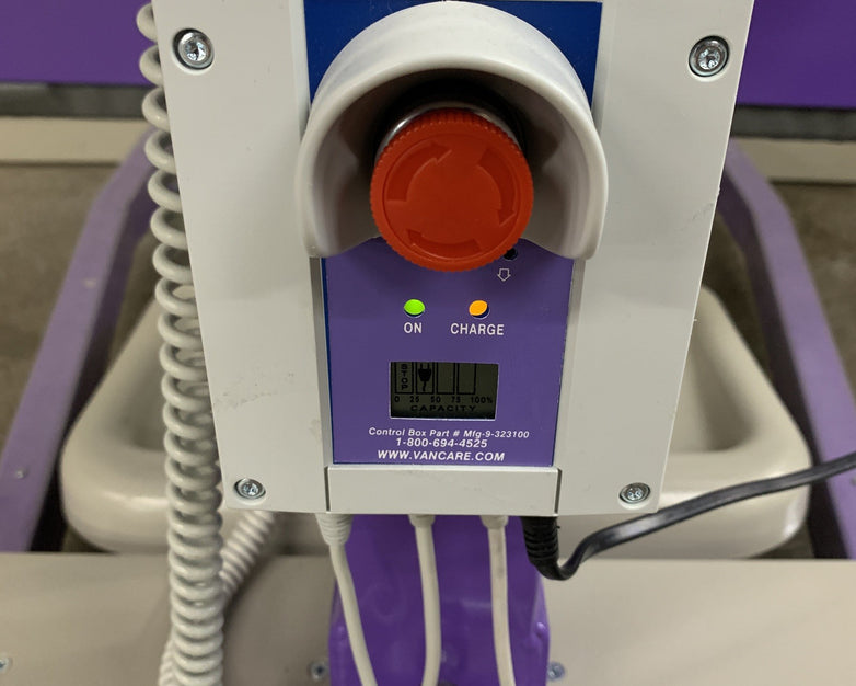 Vancare Vera II SB600 Powered Sit-to-Stand Patient Lift Powers Arms Don't Lift