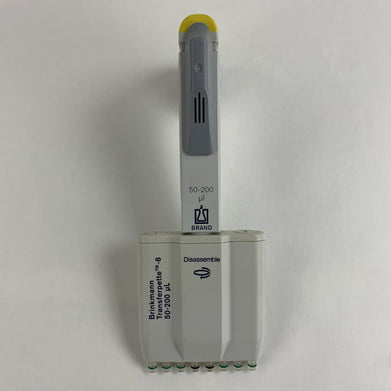 Brinkmann Transferpette-8 50-200 uL 8-Channel Manual Pipette Untested
