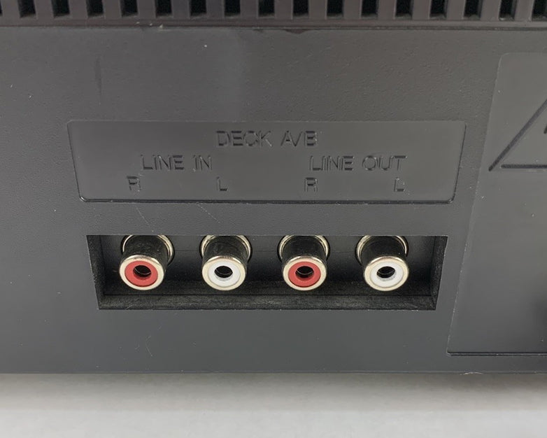 Denon DN-770R Stereo Double Casette Tape Deck - Parts or Repair