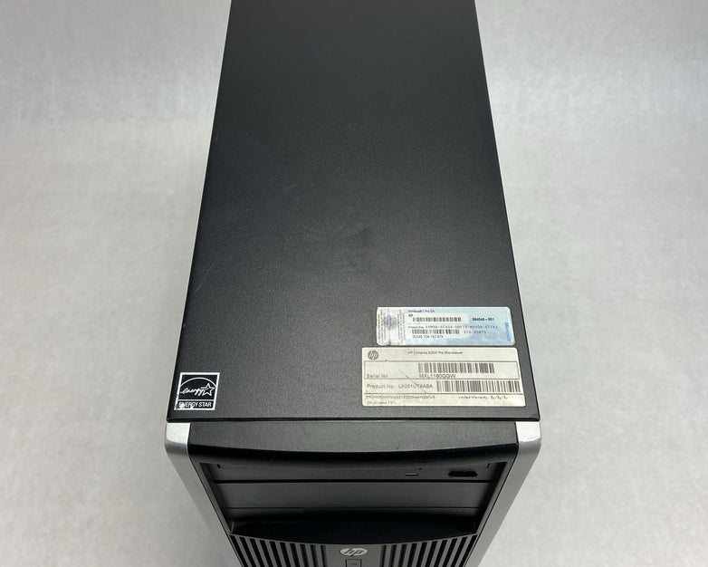 HP Compaq 6200 Pro MT Intel Core i3-2120 3.3GHz 4GB RAM No HDD No OS