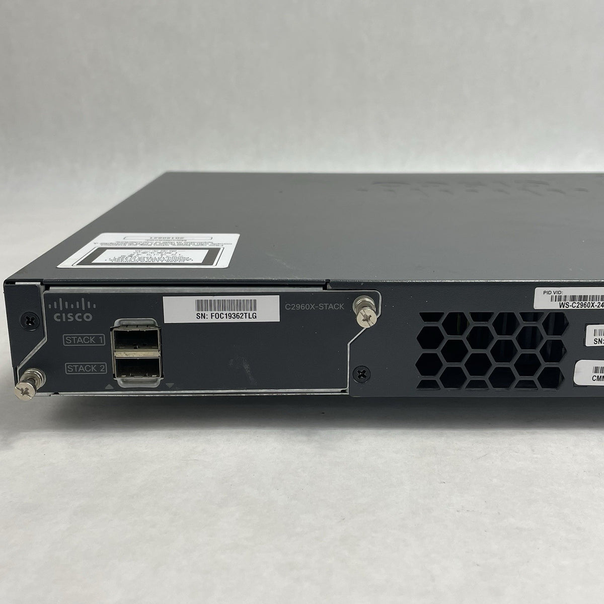 Cisco WS-C2960X-24PD-L V03 Tested & Reset No Rack Ears6