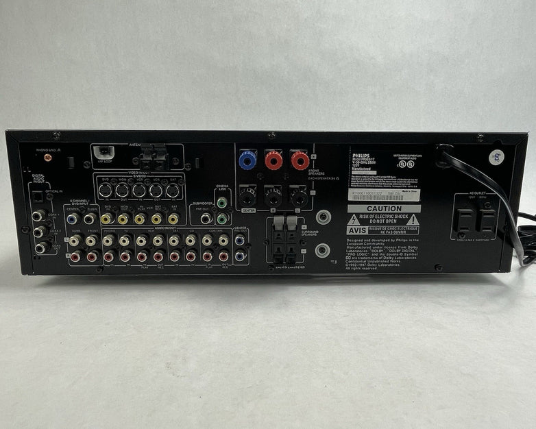 Philips FR968/17 Digital Audio/Video 100W 5.1-Ch Surround Stereo Receiver