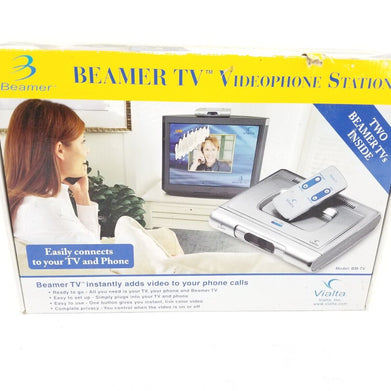 Vialta Beamer TV Videophone Station BM-TV Vintage Video Conference Phone