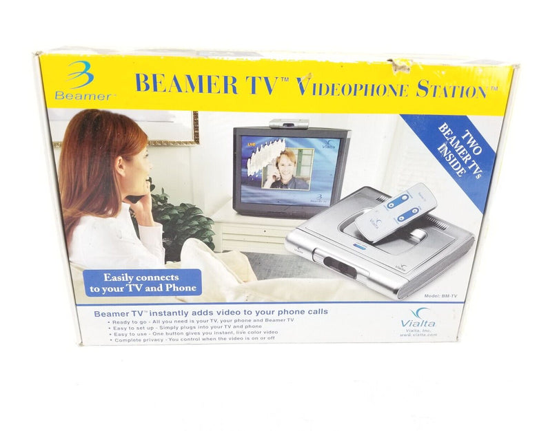 Vialta Beamer TV Videophone Station BM-TV Vintage Video Conference Phone