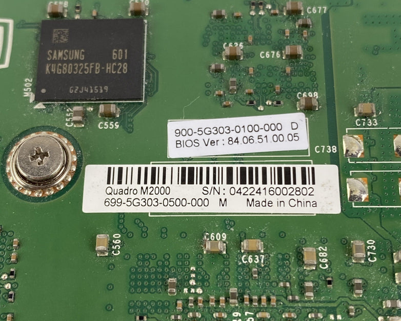 Nvidia Quadro M2000 4GB PG303 Graphics Video Card 5G303 - Tested