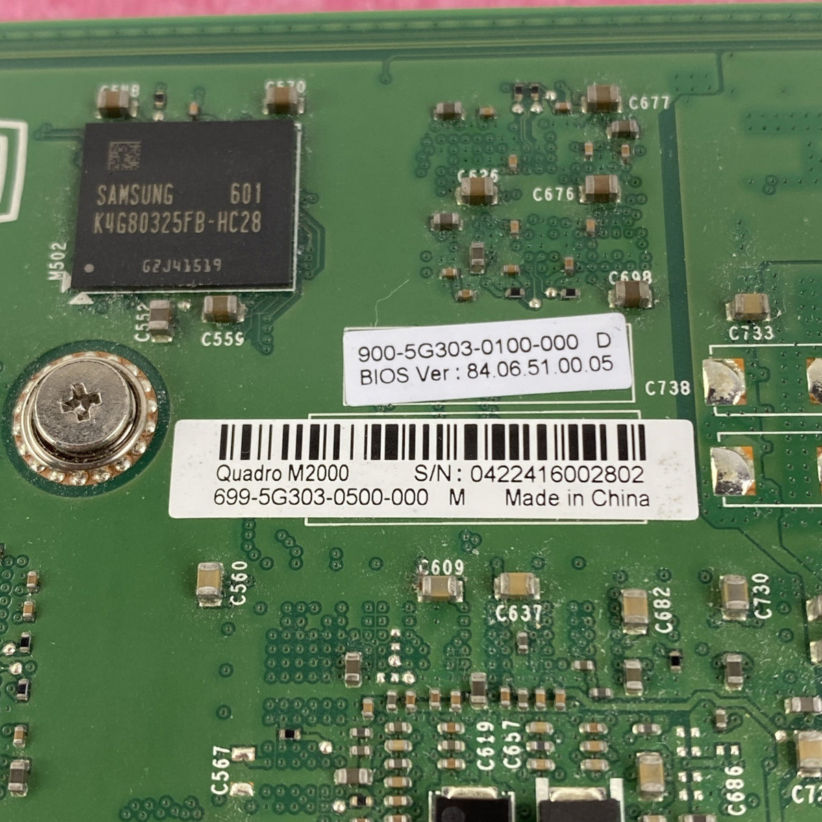 Nvidia Quadro M2000 4GB PG303 Graphics Video Card 5G303 - Tested15