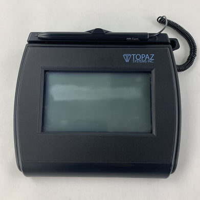 Topaz T-LBK750-BHSB-R Signature Pad Tested w/ Stylus