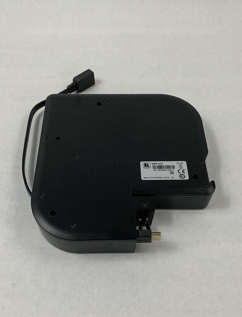 Kramer Electronics KRT-3 HDMI Ethernet Cable Retractor with HDMI Connector 6ft