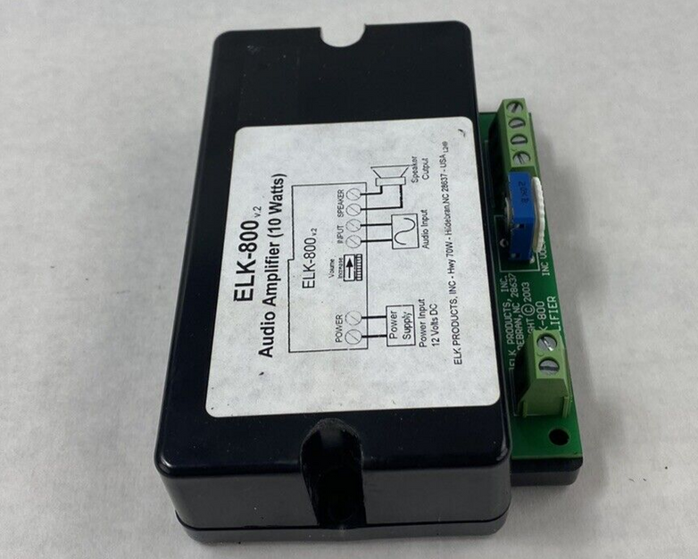 ELK-800 v.2 Audio Amplifier 12 VDC 10 Watts