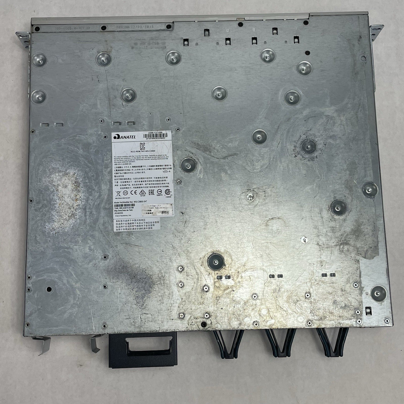 Cisco Catalyst WS-C3850-24T-L V06 24 Port Switch Tested & Reset 1X PSU12