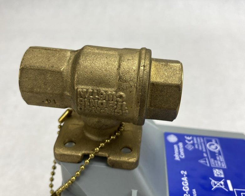 Johnson Controls VG1241AE + 22TGGA 1/2" 2W Ball Valve