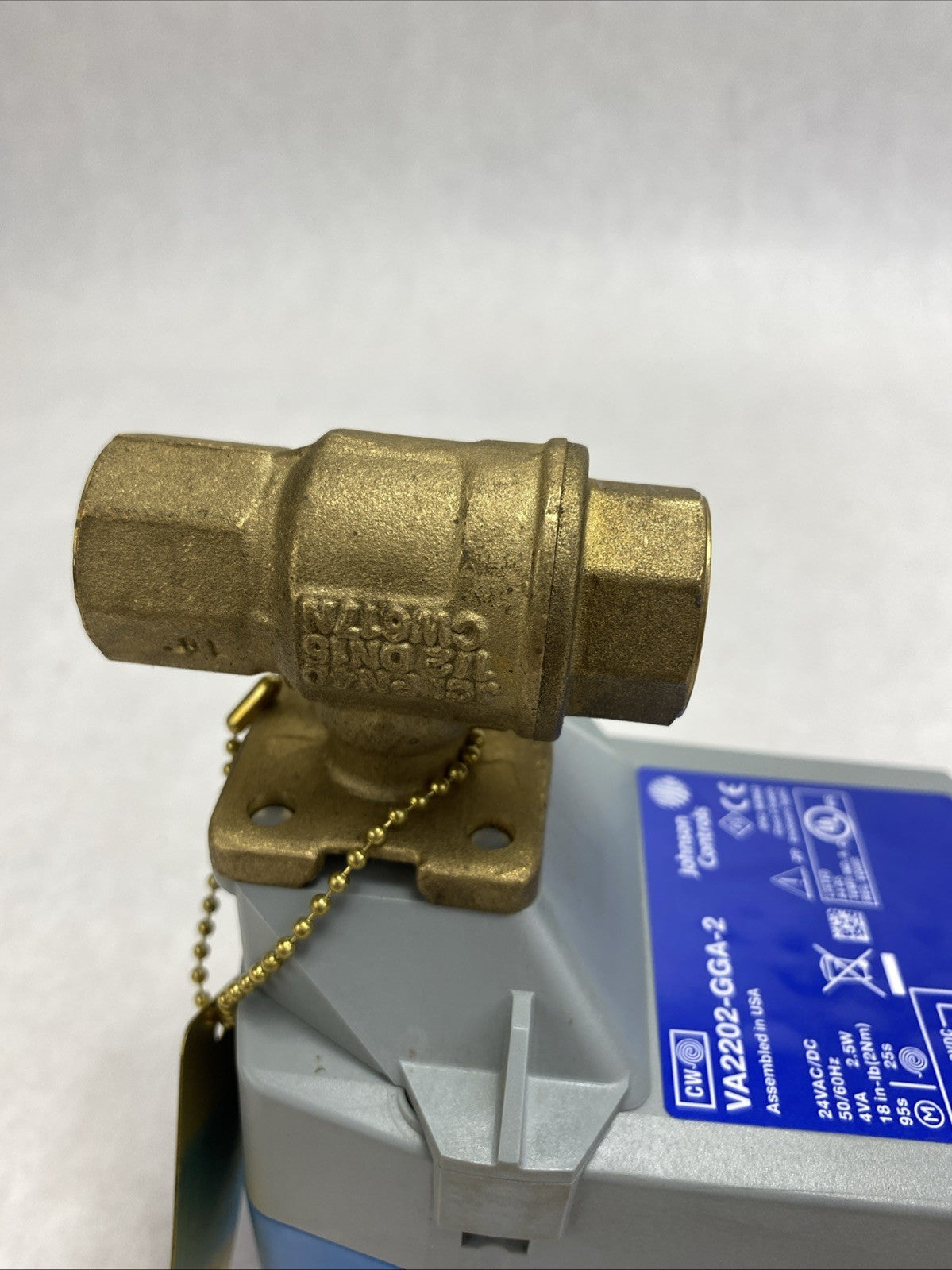 Johnson Controls VG1241AE + 22TGGA 1/2" 2W Ball Valve17