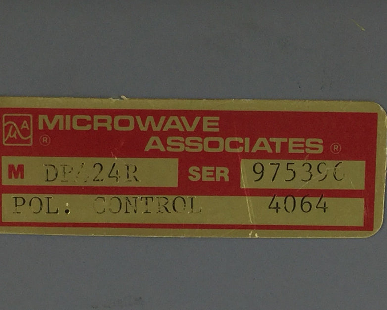 Microwave Associates DR424R  Polarization Controller DR Series Untested