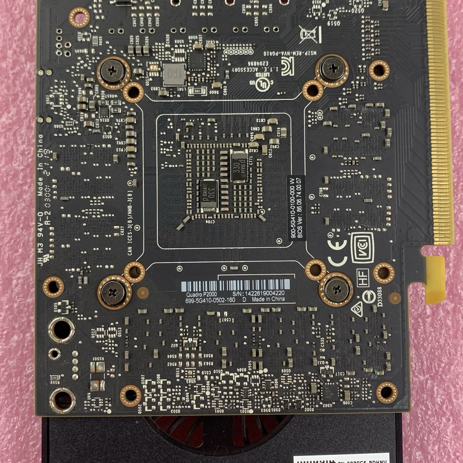 Nvidia 087CG5 Quadro P2000 5GB GDDR5 Graphics Card Untested7